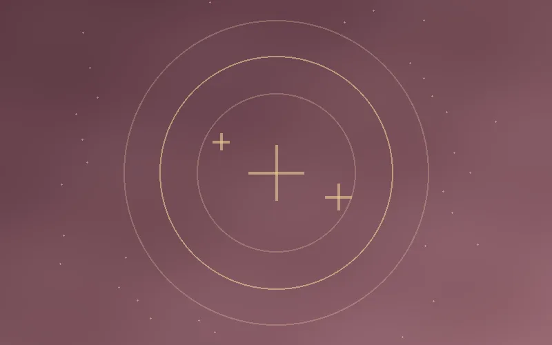 Starlight illustration representing a fresh perspective after a breakup
